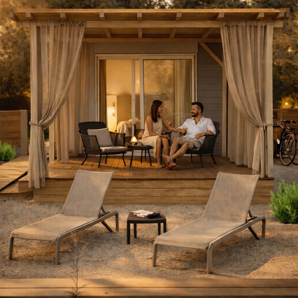 Studio Mobile Homes in Rovinj for 2 person