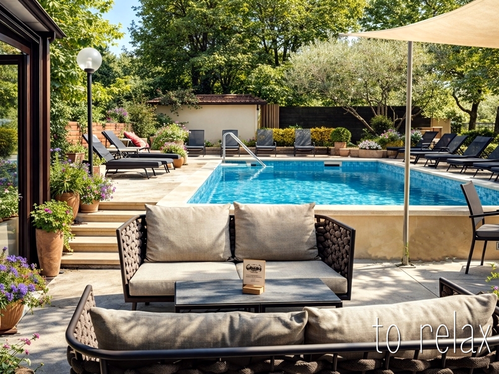 Relax by our pool